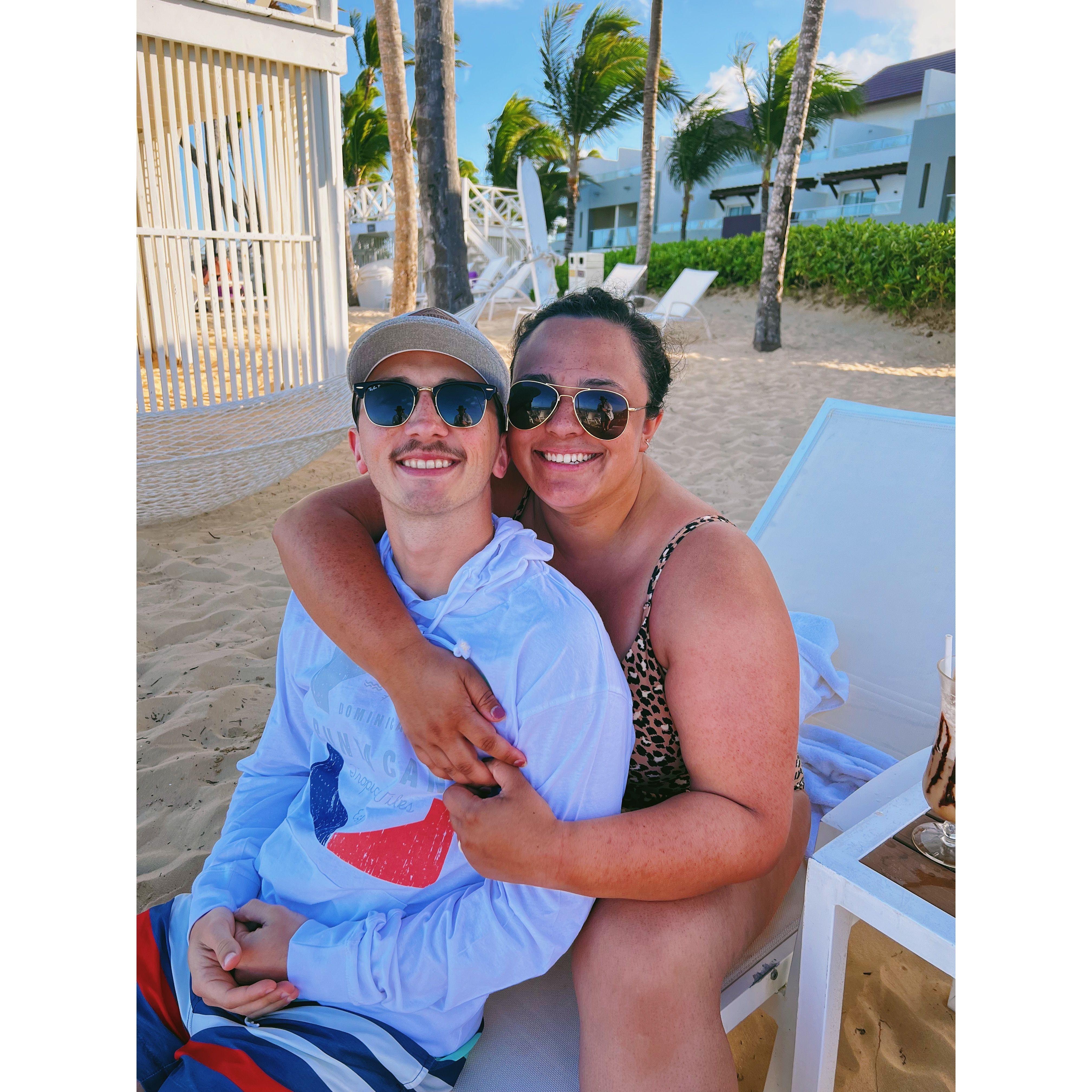 Taken on the beaches of Punta Cana during Christmas break!