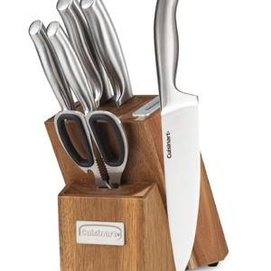 7-Pc Stainless Steel Essentials Knife Block Set - Cuisinart