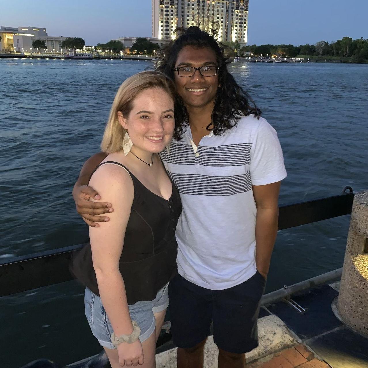 Visiting downtown Savannah (who knew we'd get engaged here?!)