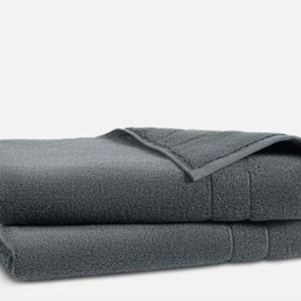 Slate Super-Plush Turkish Cotton Hand Towels