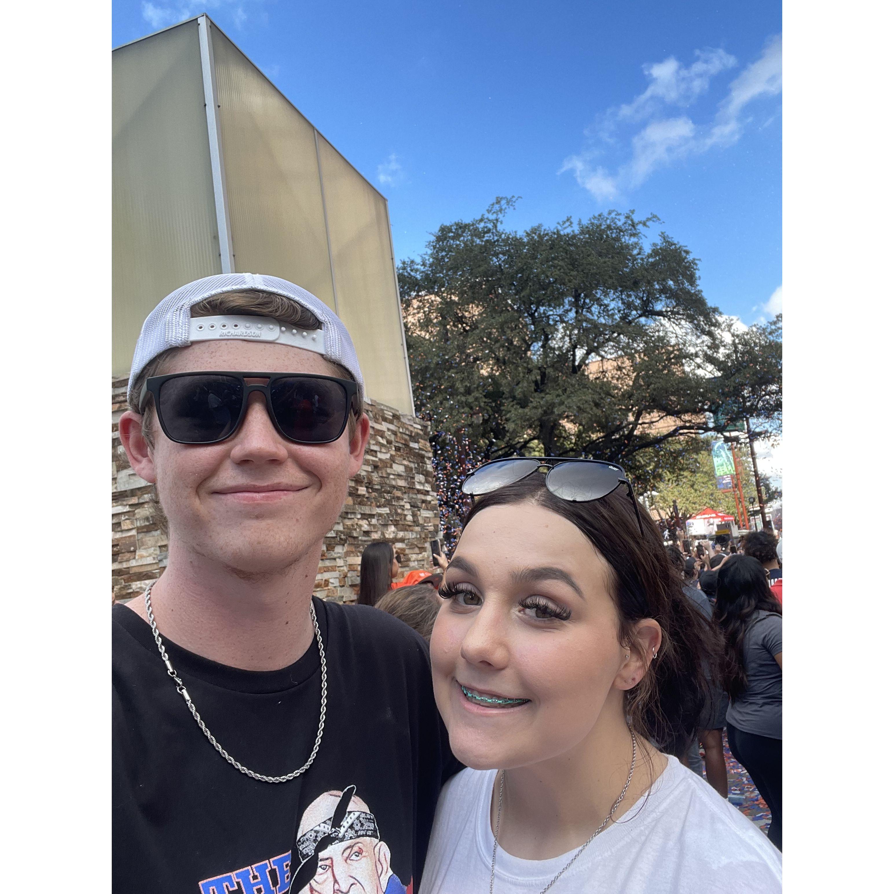 We went to the Astros World Series parade 2022