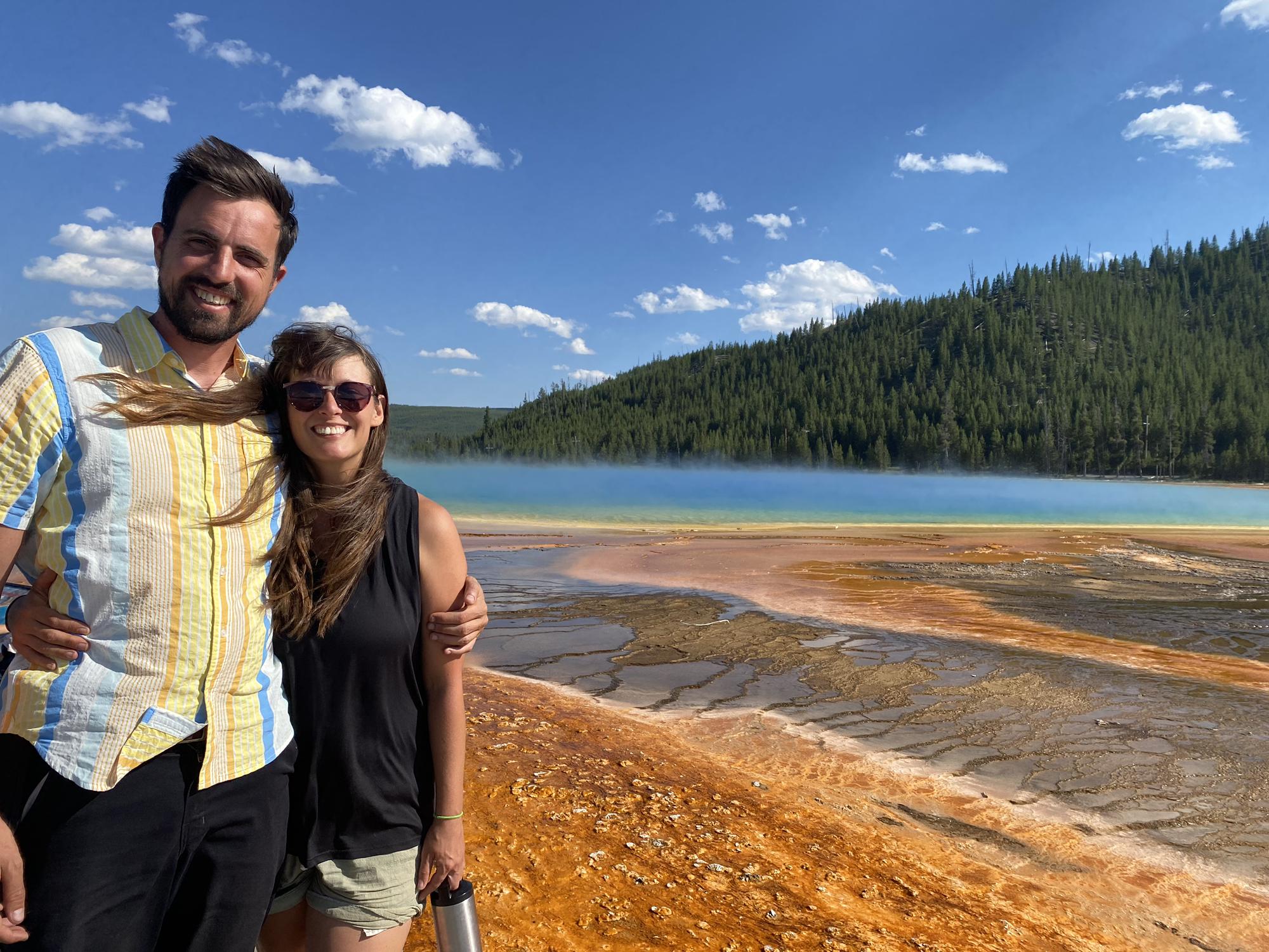 Yellowstone on our epic road trip summer 2022