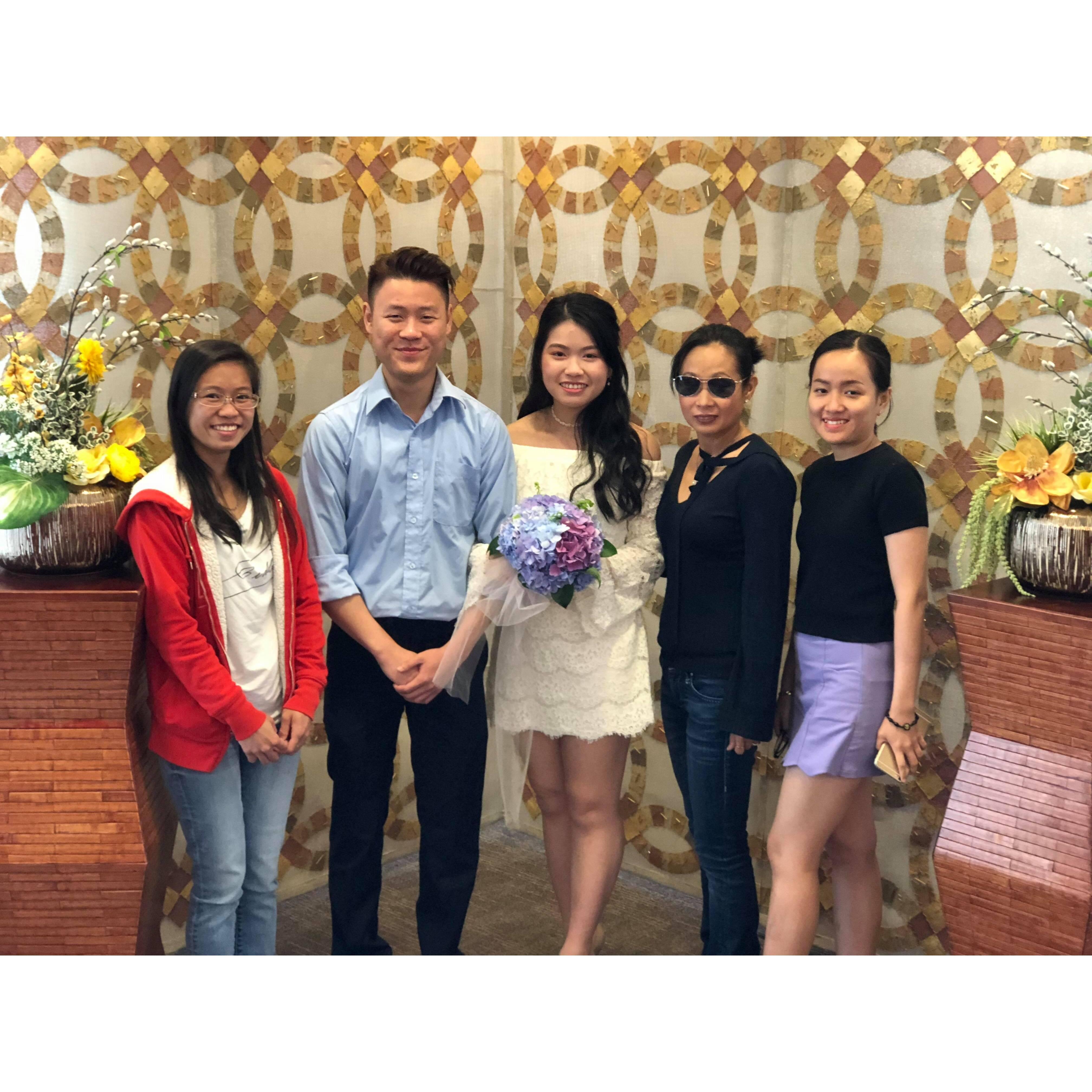 07-03-2018: She said, "I do."