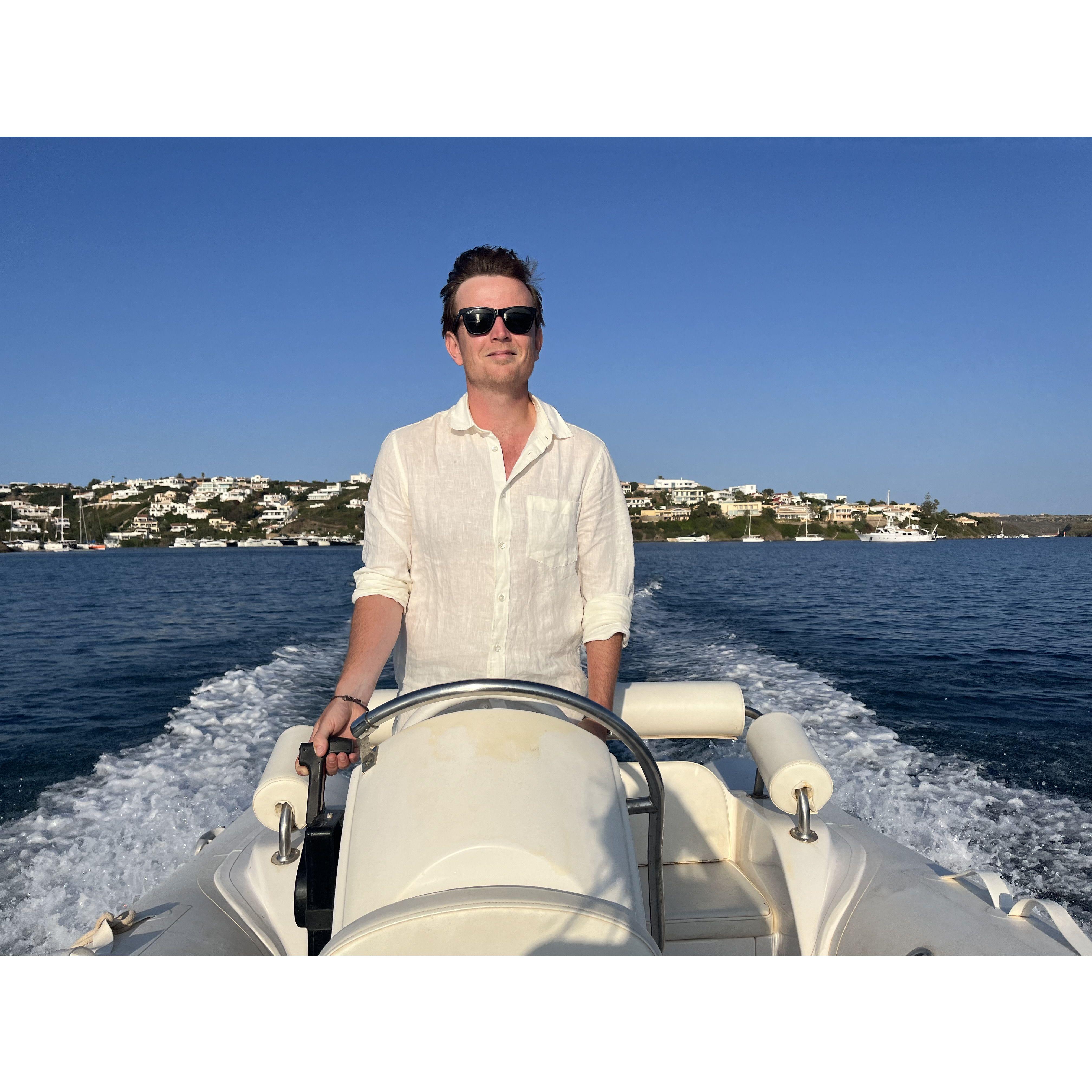 Tom hiding a ring box