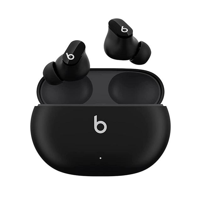New Beats Studio Buds – True Wireless Noise Cancelling Earbuds – Compatible with Apple & Android, Built-in Microphone, IPX4 Rating, Sweat Resistant Earphones, Class 1 Bluetooth Headphones - Black
