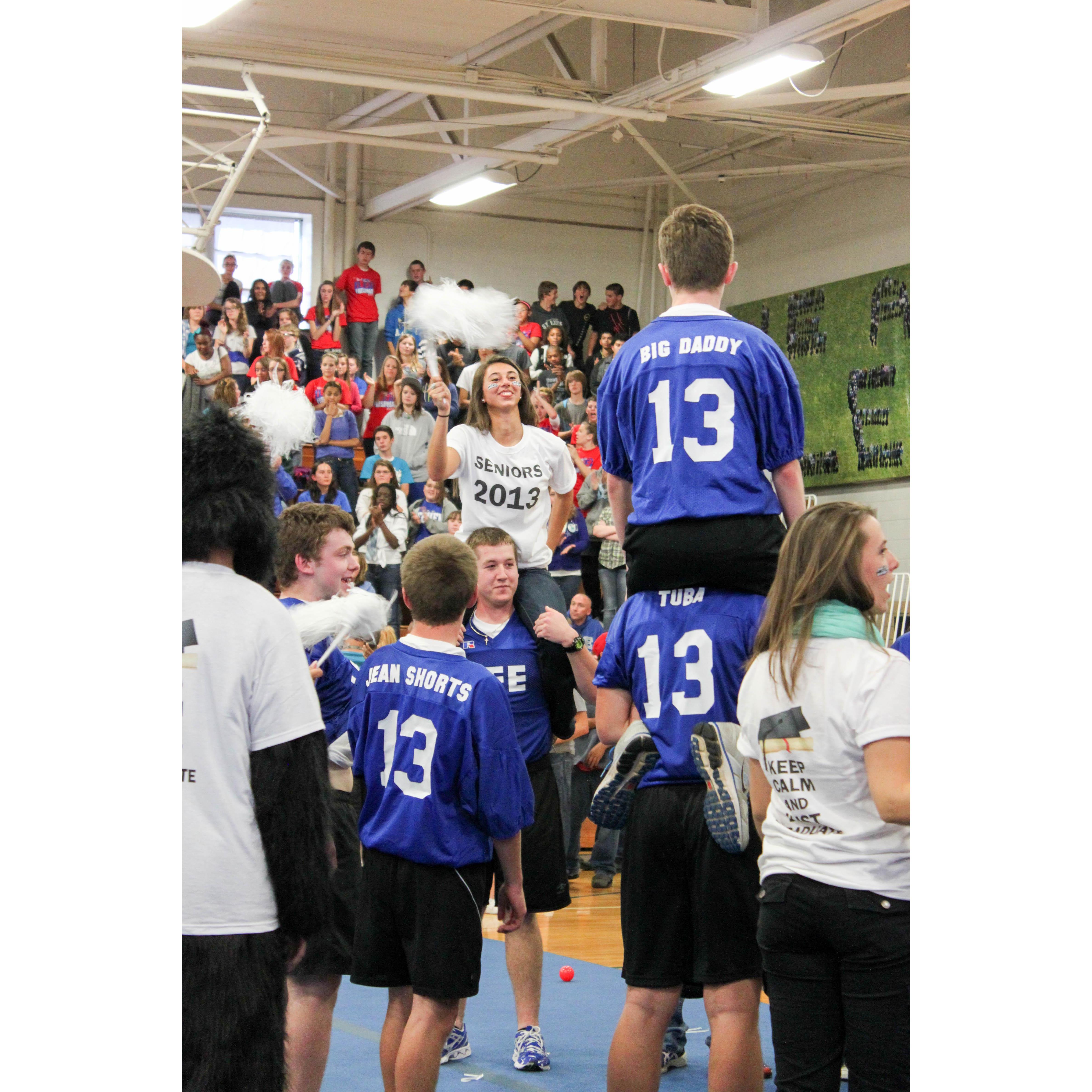 Senior year pep-rally!