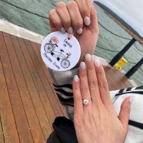 The day we got engaged!