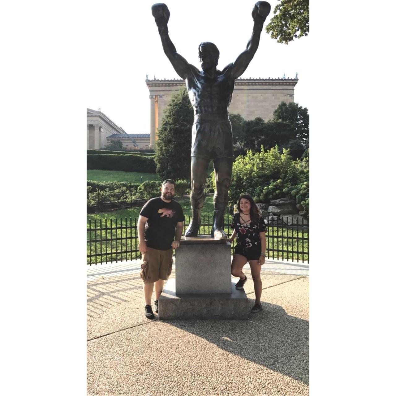 Philly! Chillin with Rocky