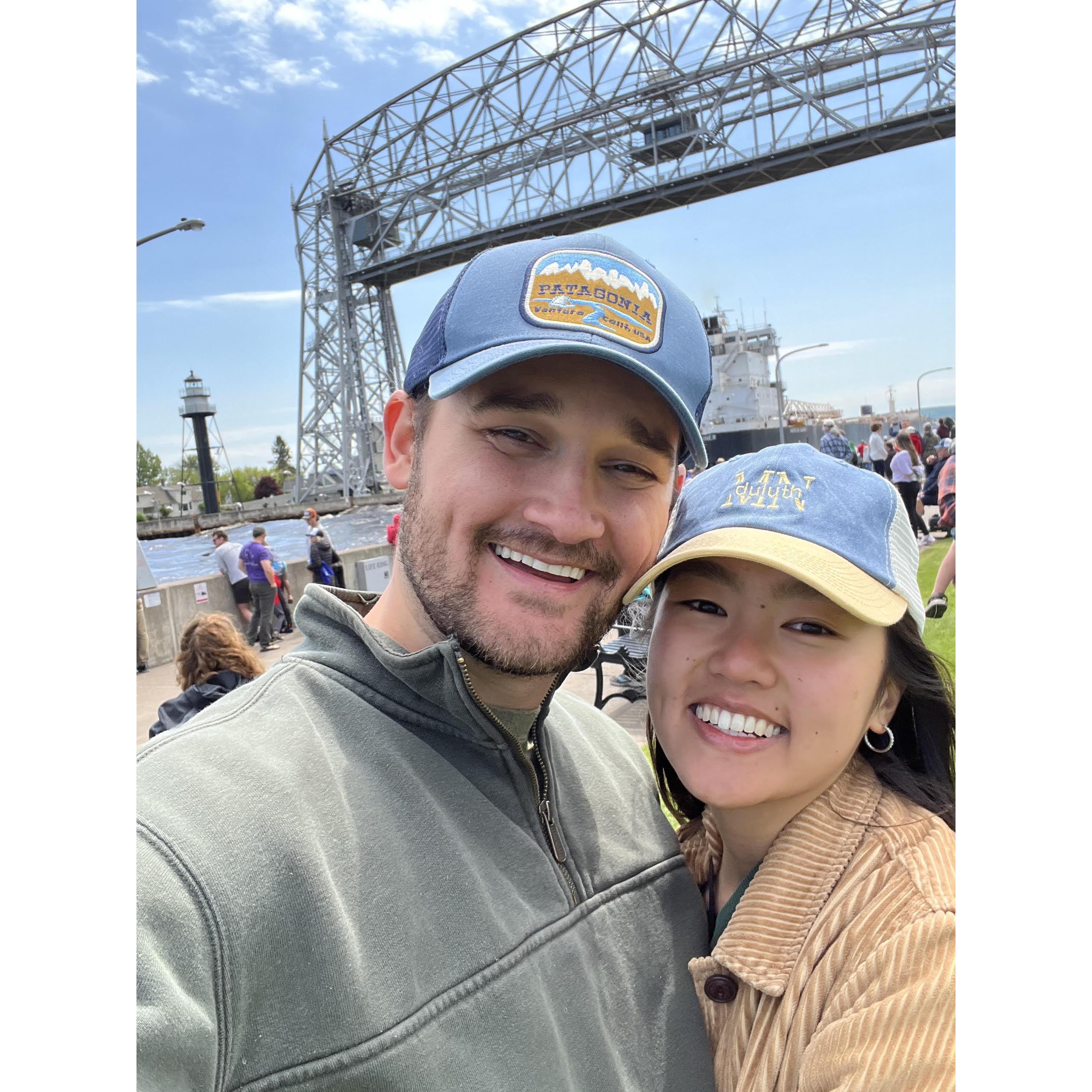 On this trip to Duluth we first said "I love you"