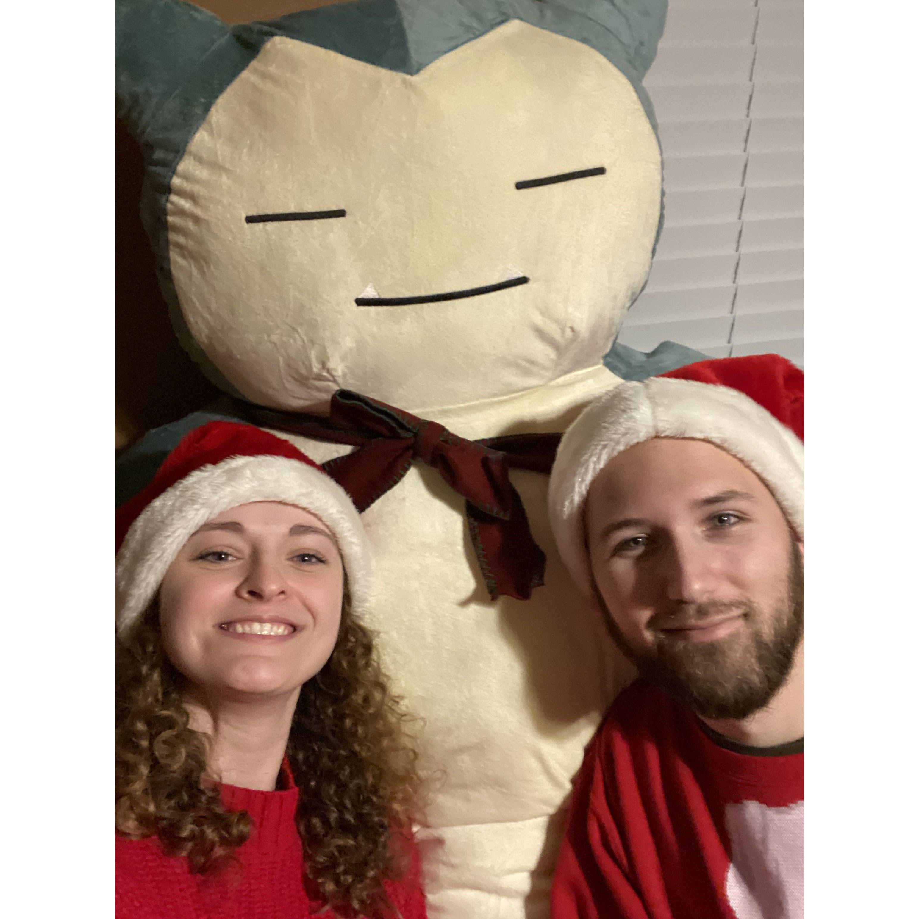 Christmas 2021- giant Snorlax!