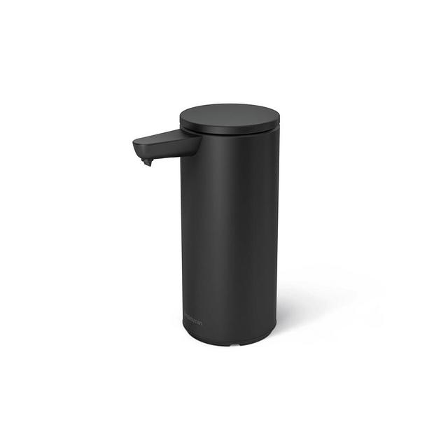 simplehuman 9 oz. Touch-Free Automatic Rechargeable Sensor Pump, Matte Black Stainless Steel, 2024 Model