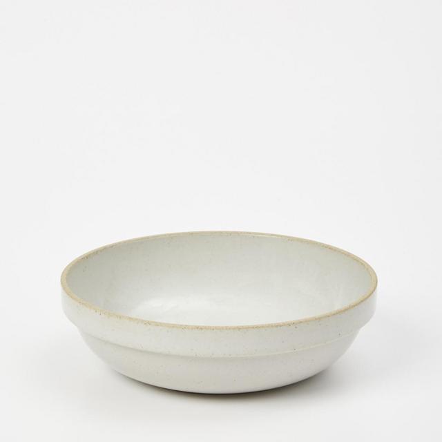 gloss gray medium round bowl