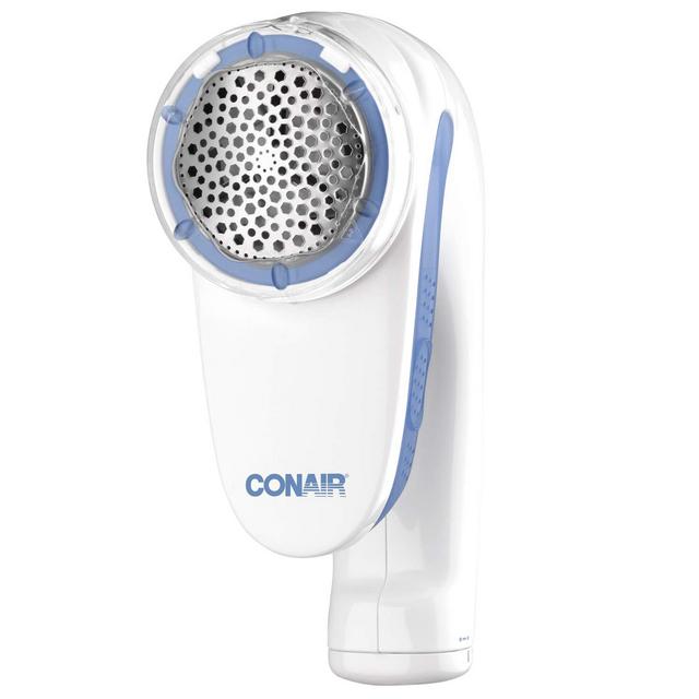 Conair Fabric Defuzzer - Shaver; Battery Operated; White