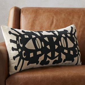 23"x11" mirror image pillow
