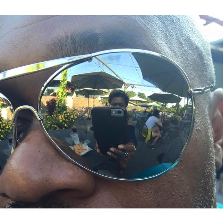 How we get creative with our pics... I'll call this one REFLECTION!