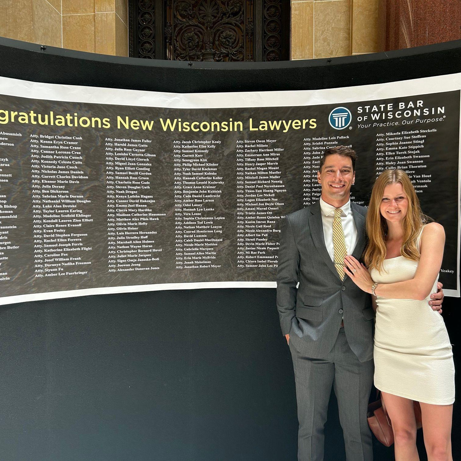Kasim’s swearing in to the Wisconsin State Bar!