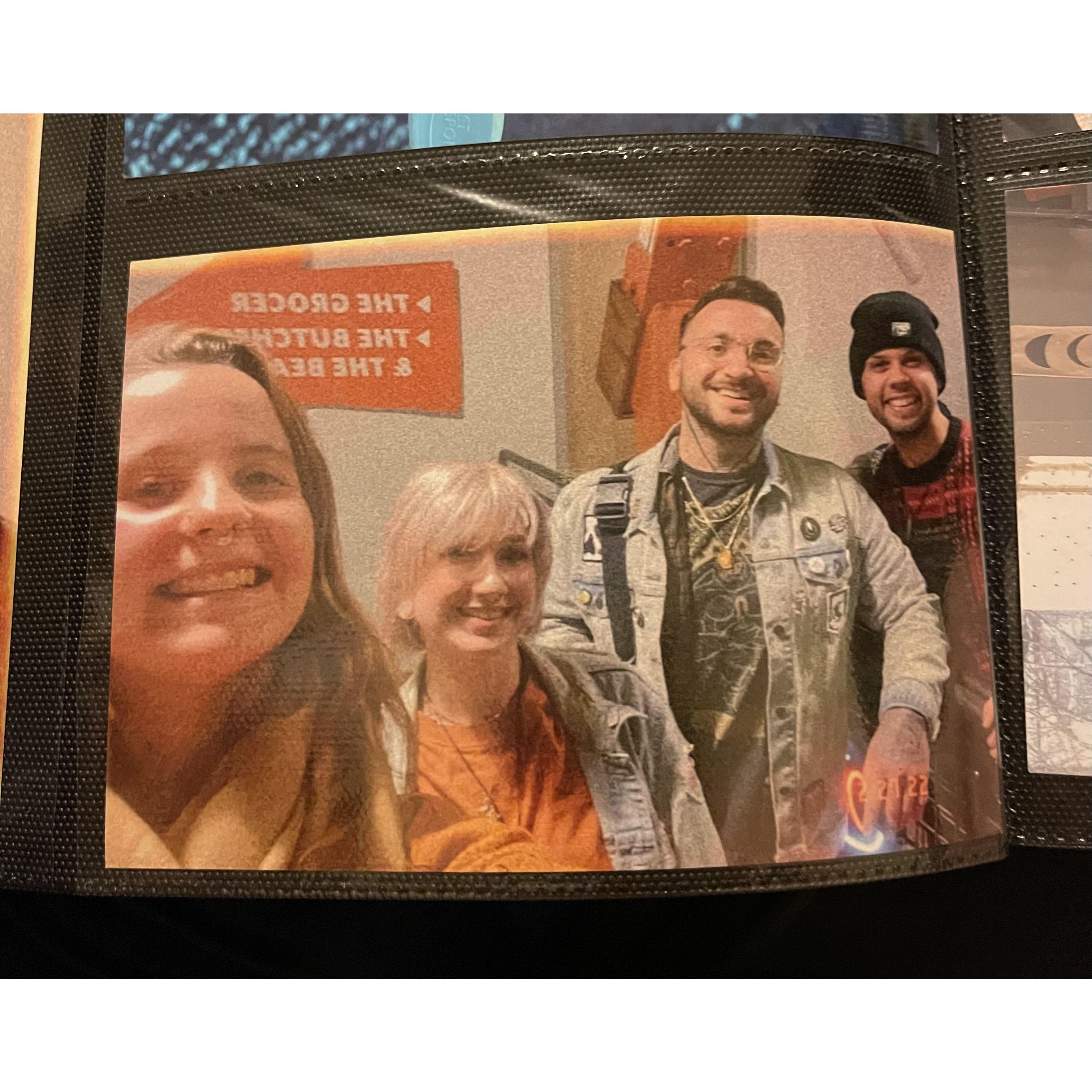 The night Michaelangelo first asked me out after we left hanging out with our dear friends Christopher & Sarah