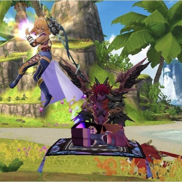 We meant on Alchemia Story Where I played a Character named Mira and he Played a character named Sayre.Sano. We later changed our names to Layla.Omega and Kiran.Atlas.
