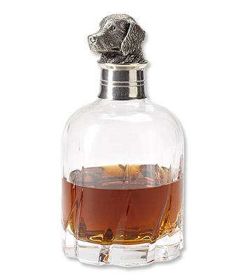 Crystal Pewter Decanter
