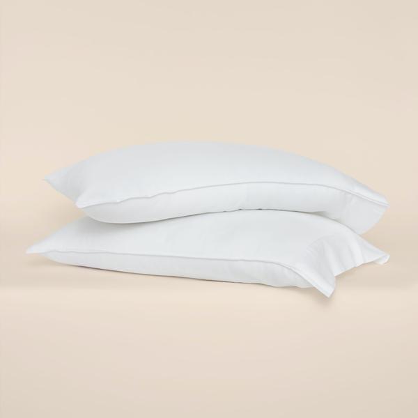 Eucalyptus Pillowcases - King - Light Grey