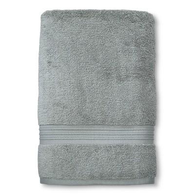 Spa Stripe Bath Sheet Gray - Fieldcrest®