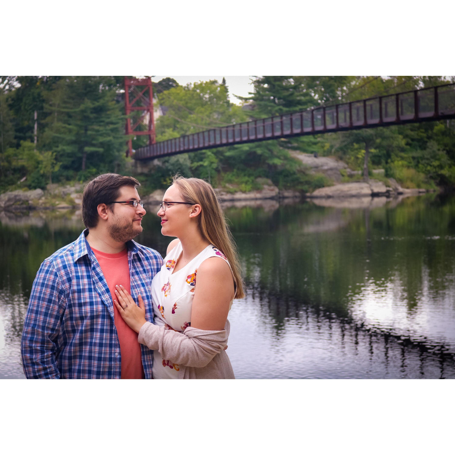 Our couple loves to travel! Both have lived outside of the U.S. and talk often about places they want to visit someday soon.