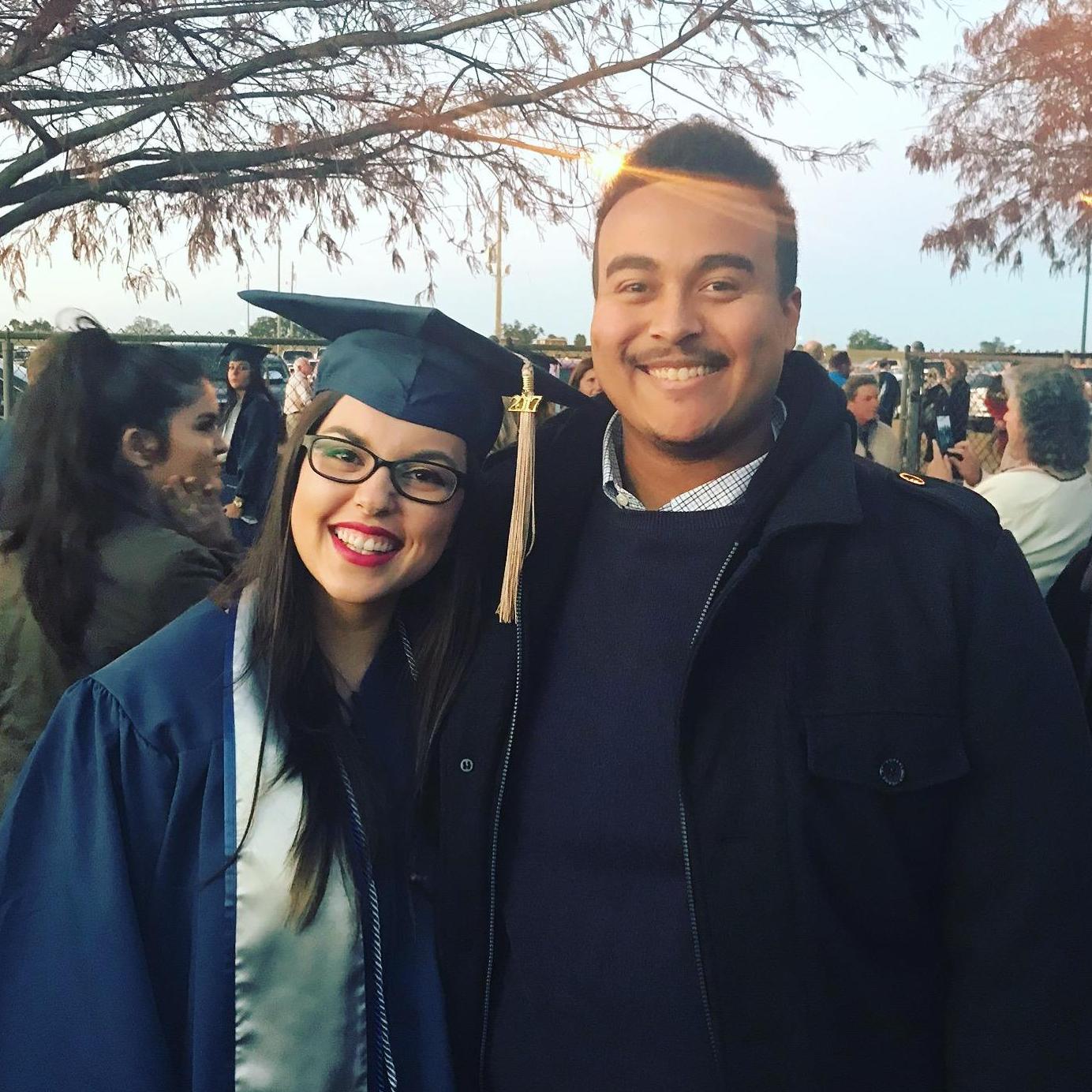 We're both college grads!