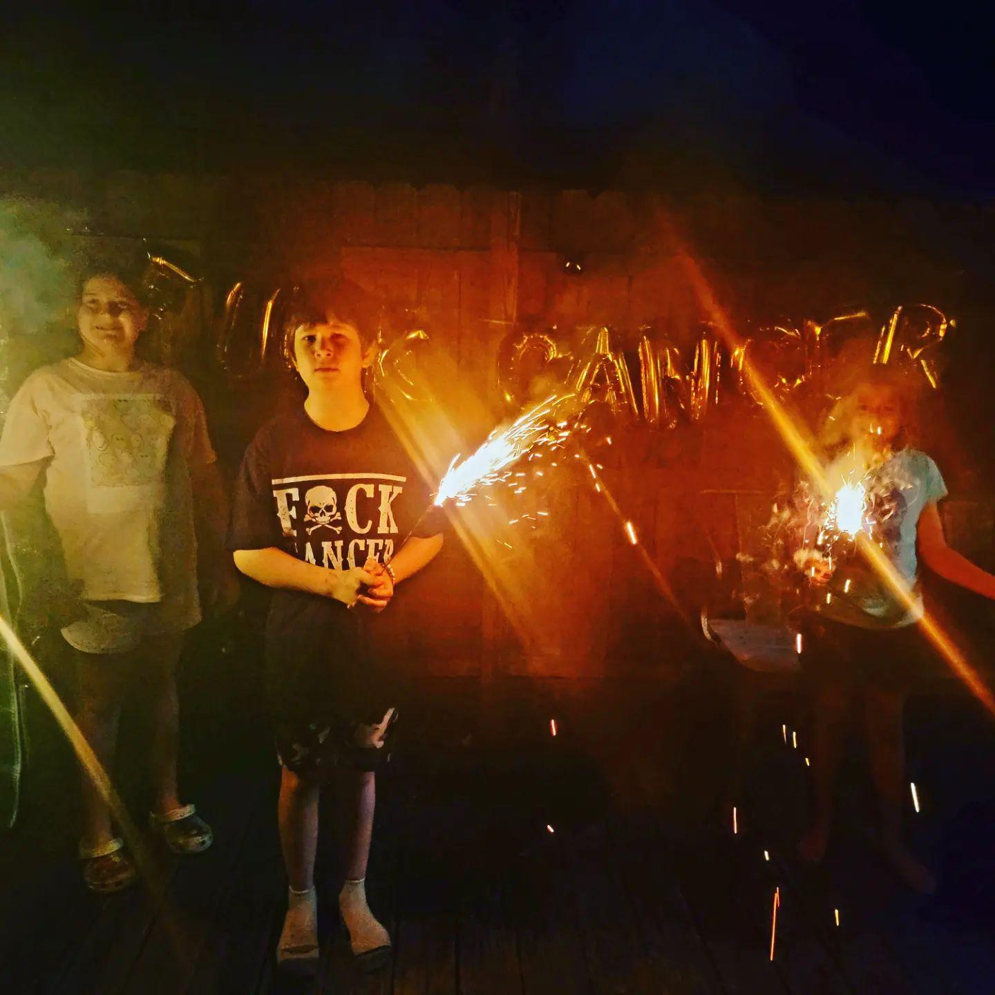 Seth's last day of chemotherapy! #FuckCancer