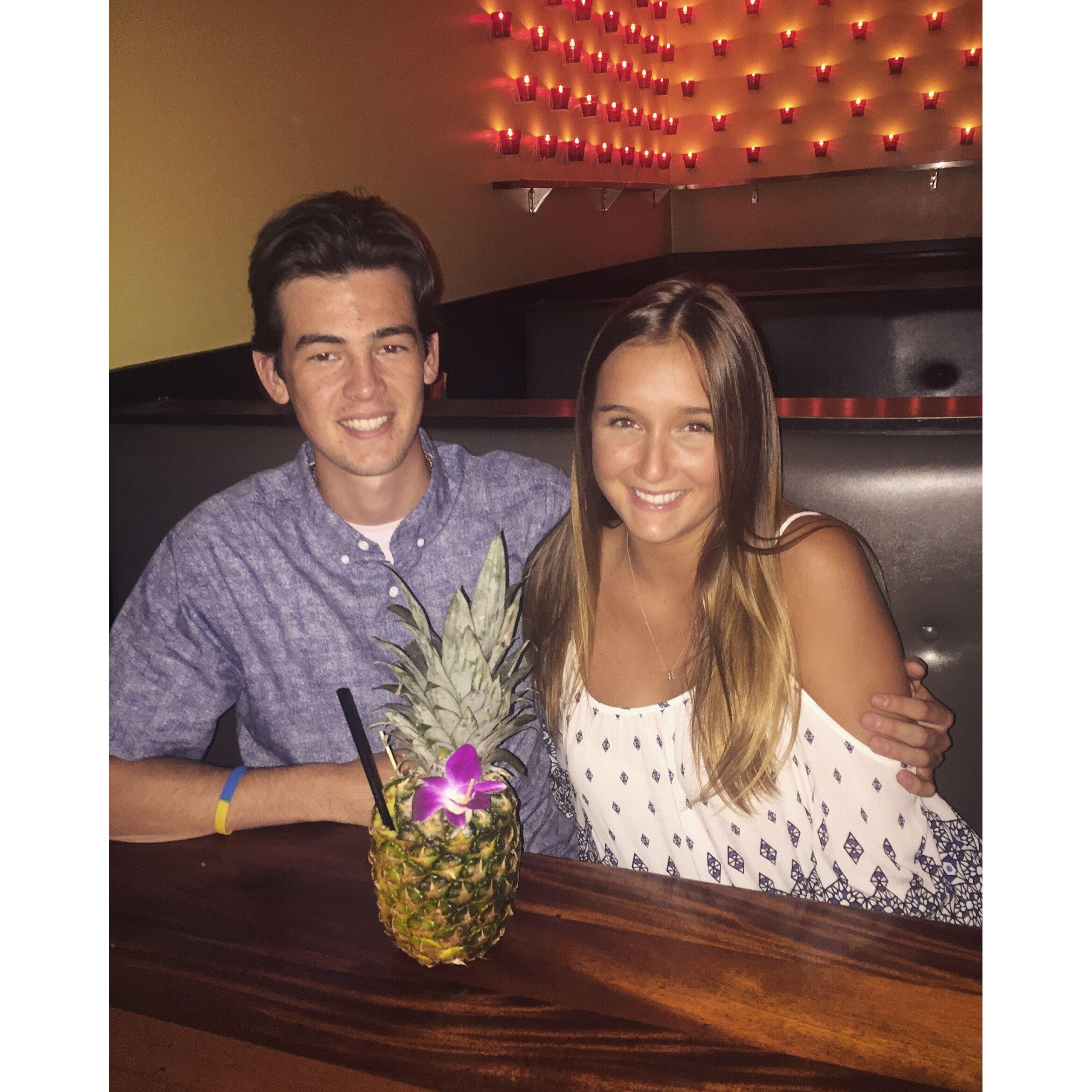 8-15-2016 Chino Latino, the night we started dating
