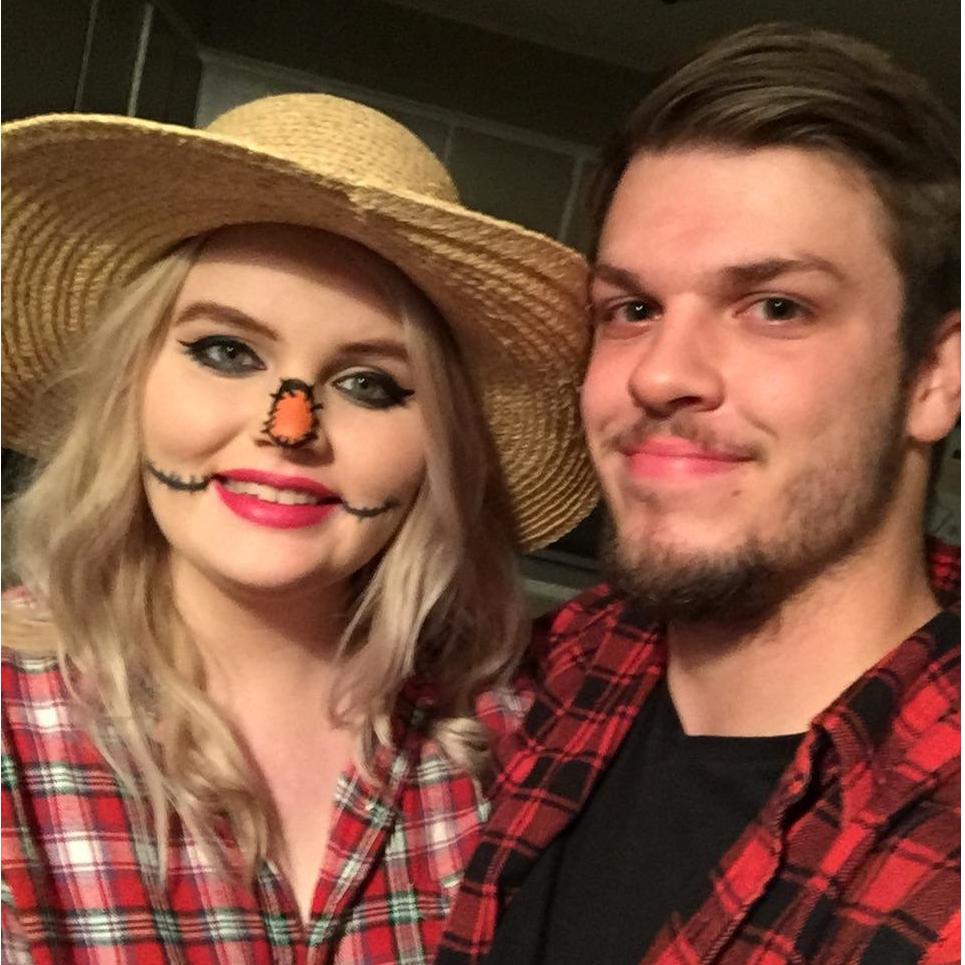 At the annual Buxton Halloween Party in October 2015.