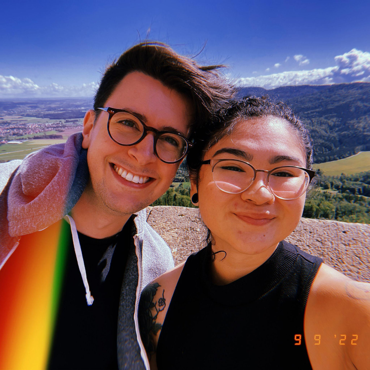 The view from a castle in Germany, 2022