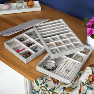 Assorted 3-Piece Jewelry Tray