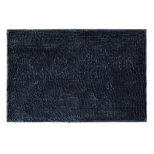 Therapedic® Ultimate Luxury 21" x 34" Memory Foam Bath Rug in Dark Denim