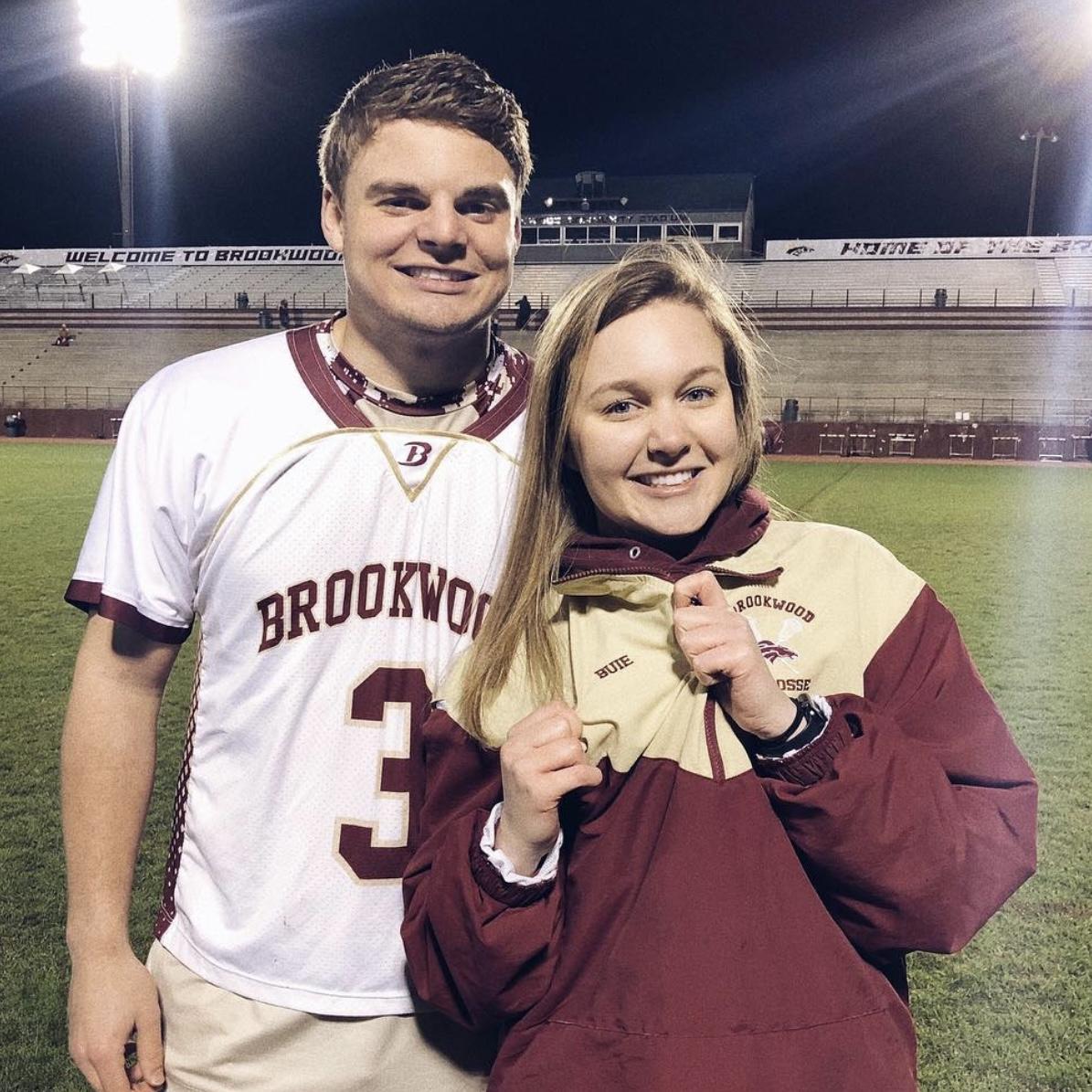 Lacrosse season - one of my first times wearing the Buie last name, and soon it'll be my own!