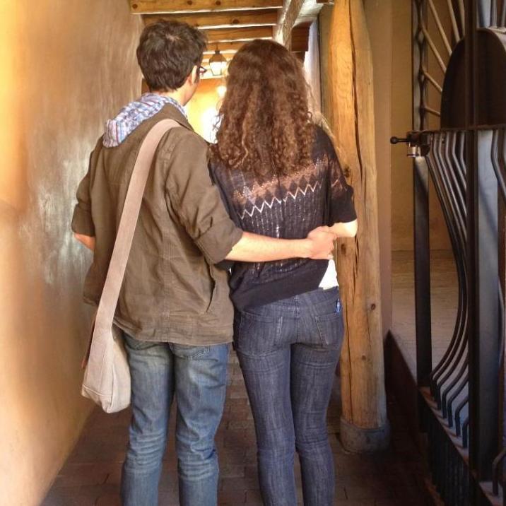 Our oldest photo! From a field trip to Santa Fe, NM back in high school (circa 2013).