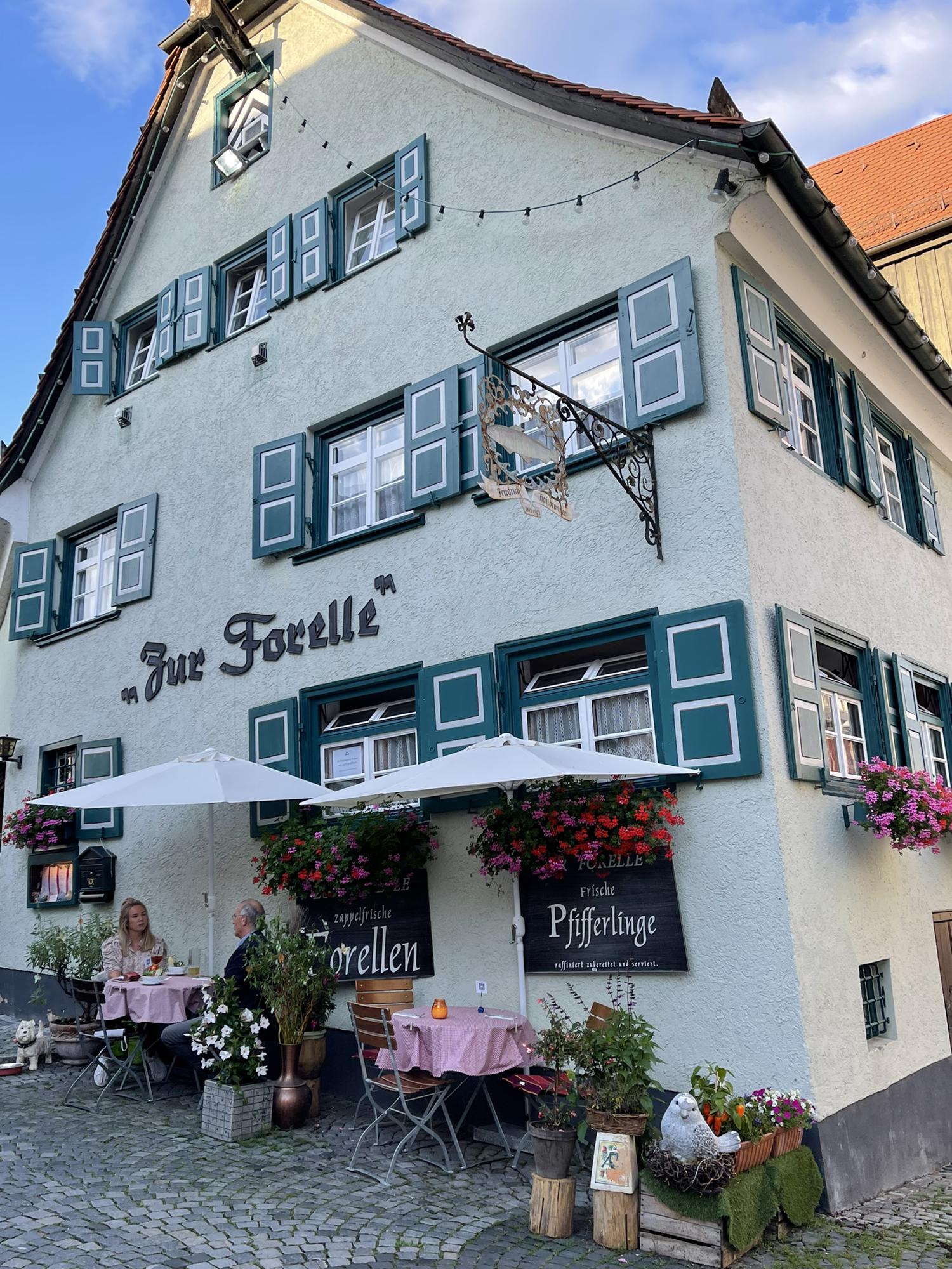 One of our favorite restaurants in Ulm