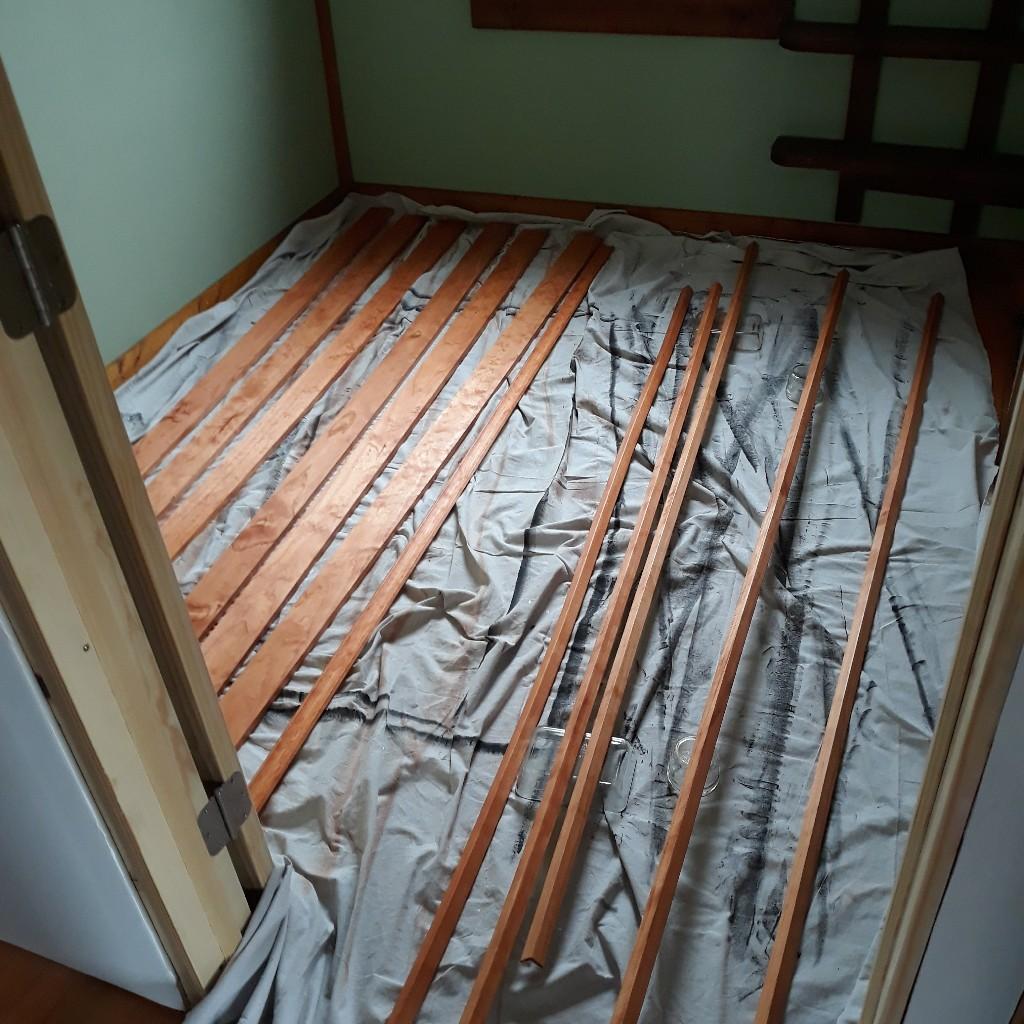 the tiny bedroom: in progress
