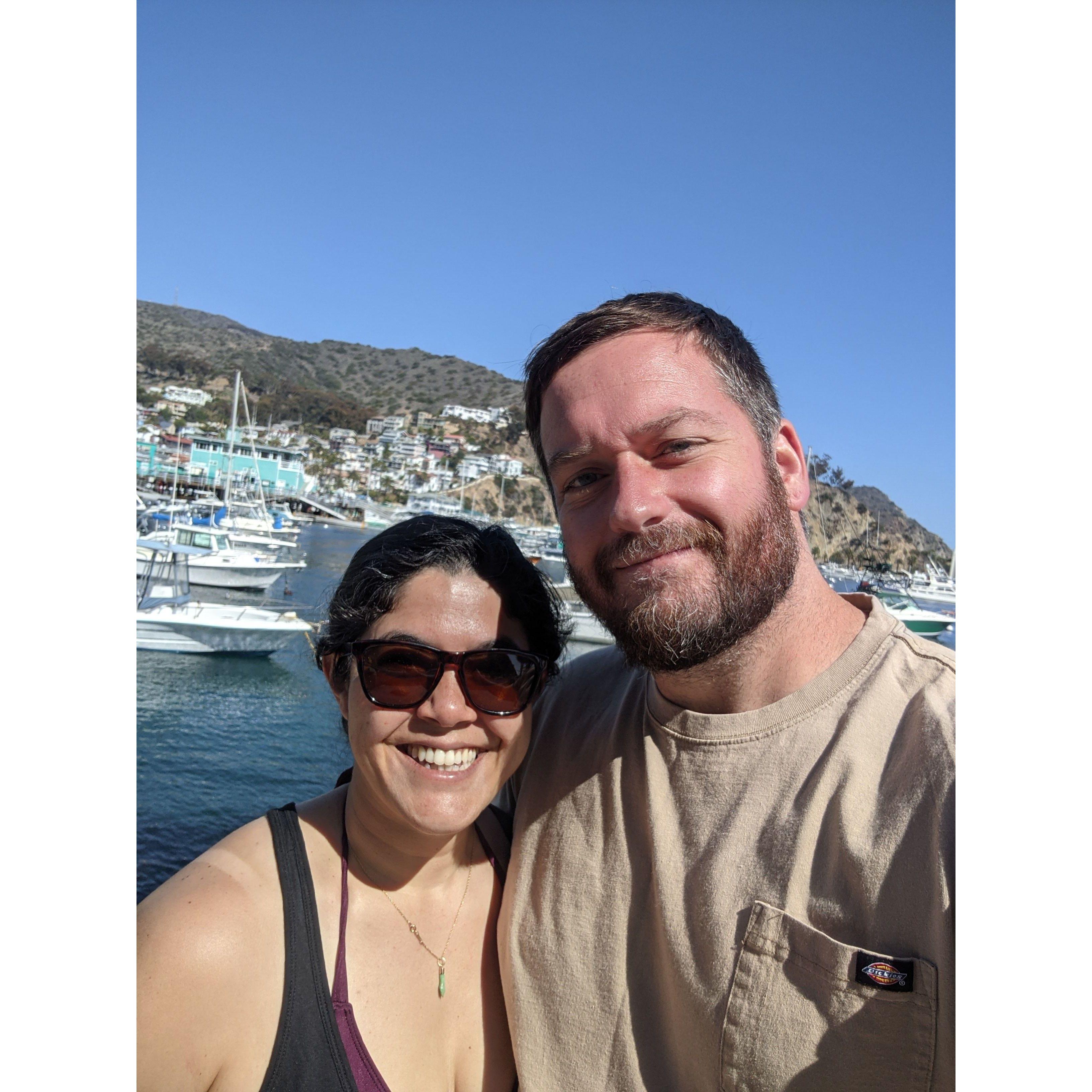 Boat trip to Catalina