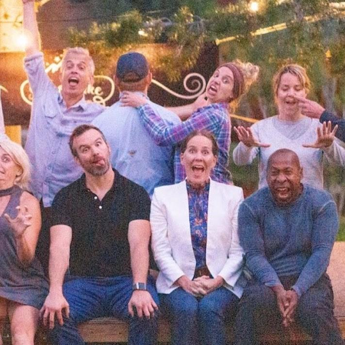 The one time we acted in a show together