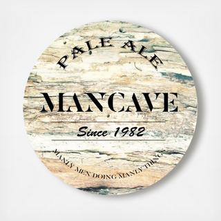 Pale Ale Circle Acrylic Art