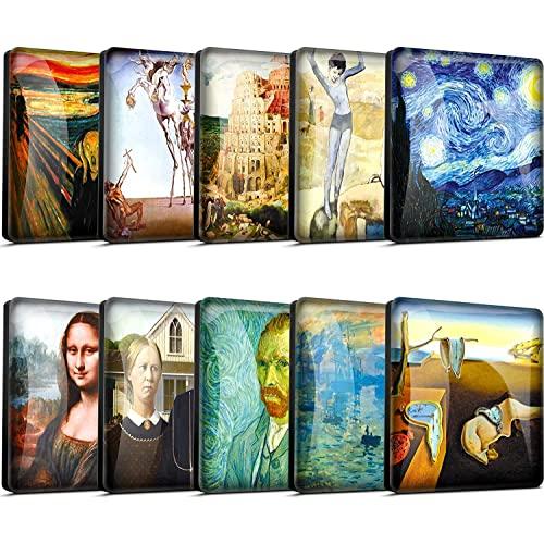 Glass Magnets for Refrigerator - Funny Fridge Magnets - Decorative Magnets for Whiteboard - Cute Locker Magnets for Boys and Girls - Refrigerator Magnets for Office and Kitchen