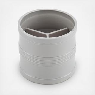 Ceramics Tool Crock with Partition Insert