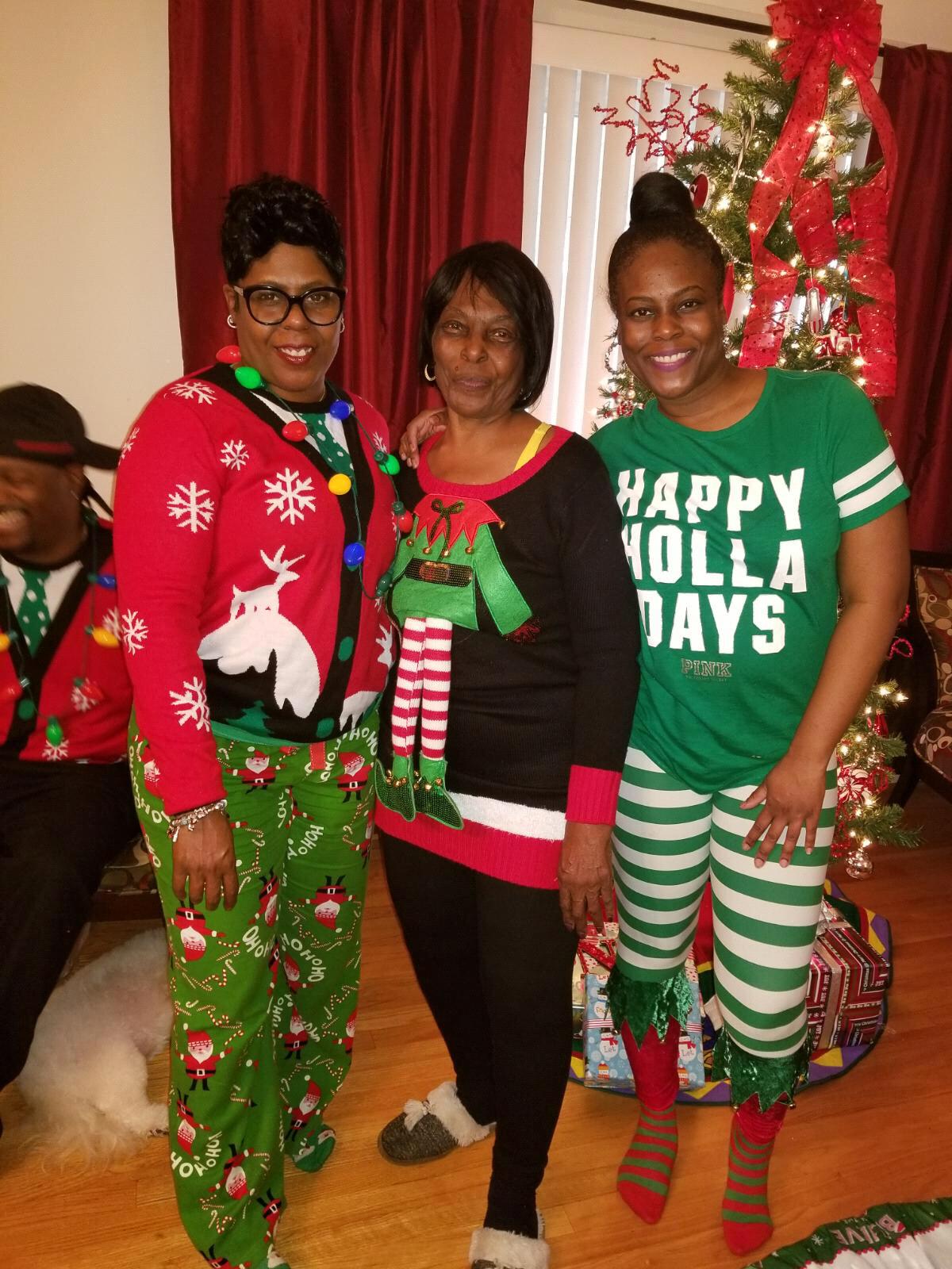 Me, momma & sister Xmas ❤️ ❤️❤️