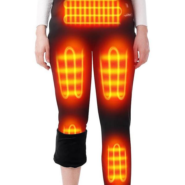 HEATEDTEK Women Heated Pants - Warm Heating Pants for Womens, 8pcs Heating Pads, 3 Temperature Control (Without Battery)