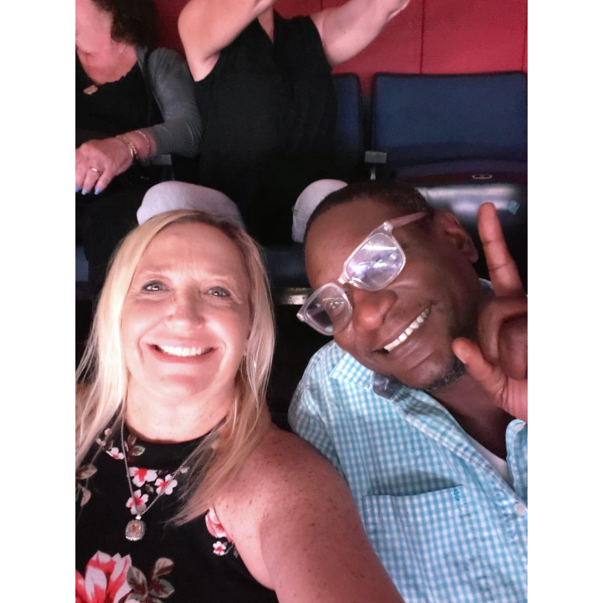 Date night to see a bucket list Icon - Lionel Richie