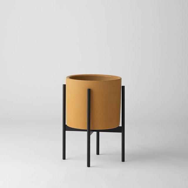 Medium Case Study Planter - Mustard