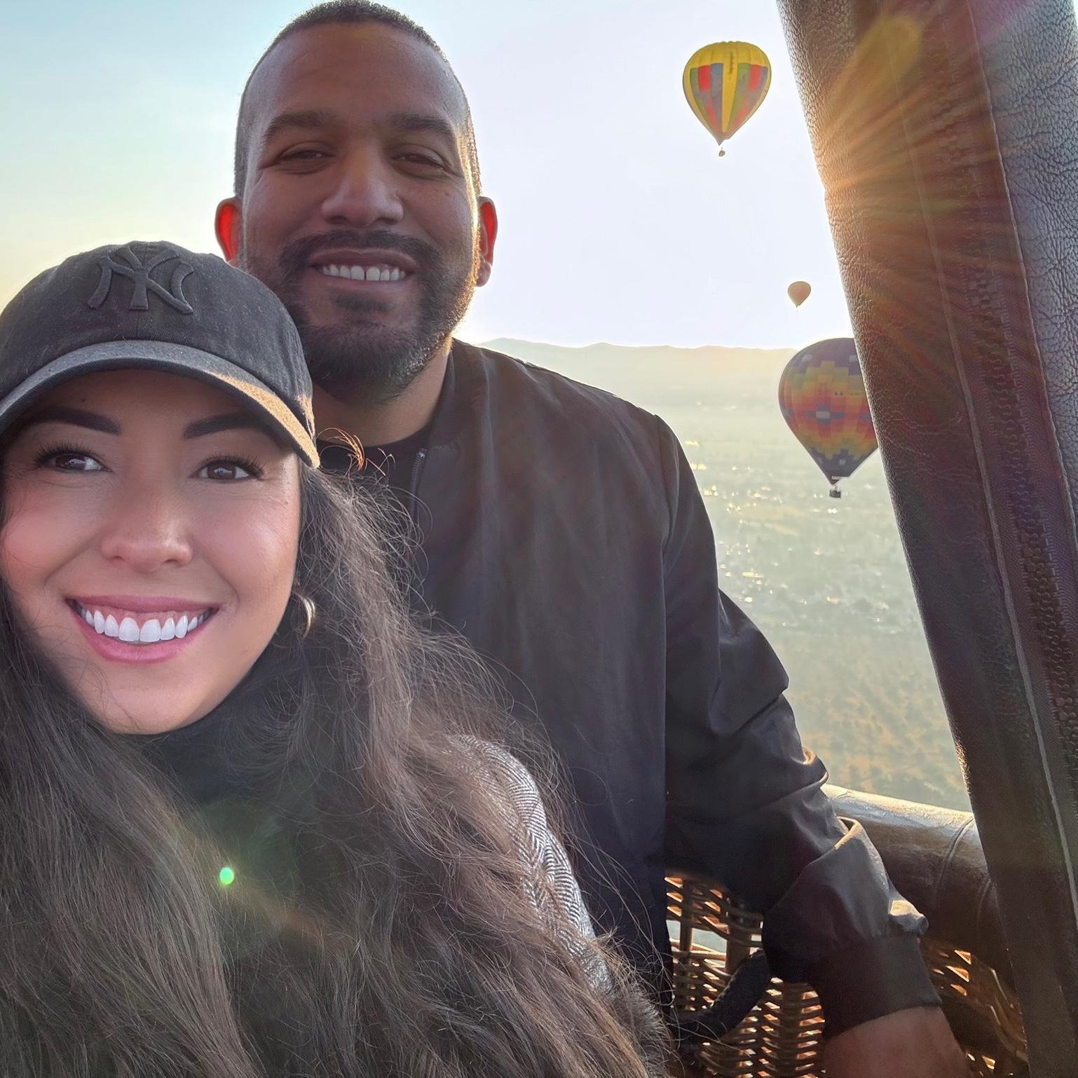 Hot air balloon ride in Teotihuacan, Mexico 🇲🇽🌮🌯