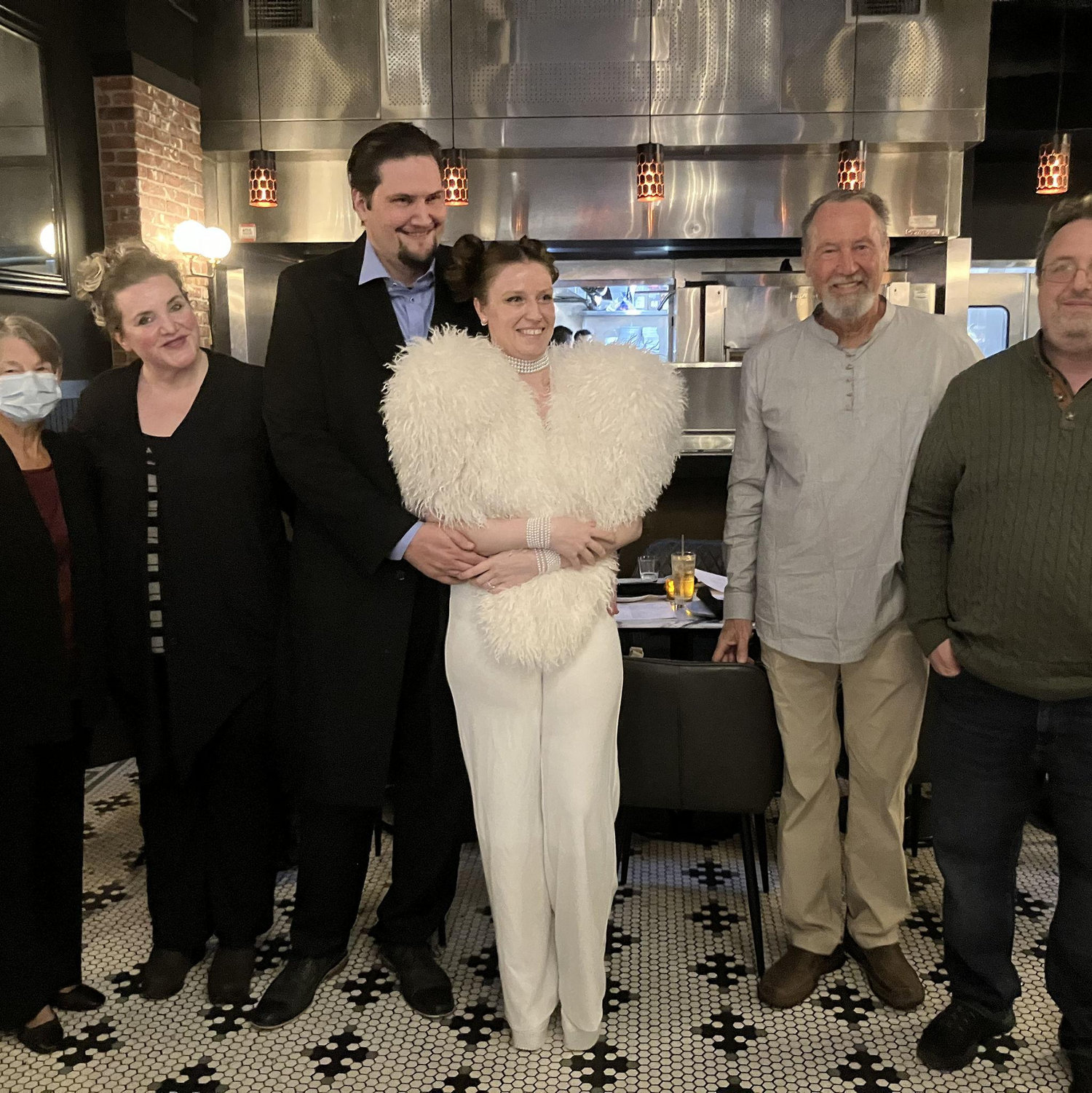Ed and Mary were the hosts of the rehearsal dinner