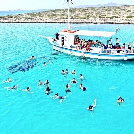 Boat Tour to the Blue Lagoon in Paros