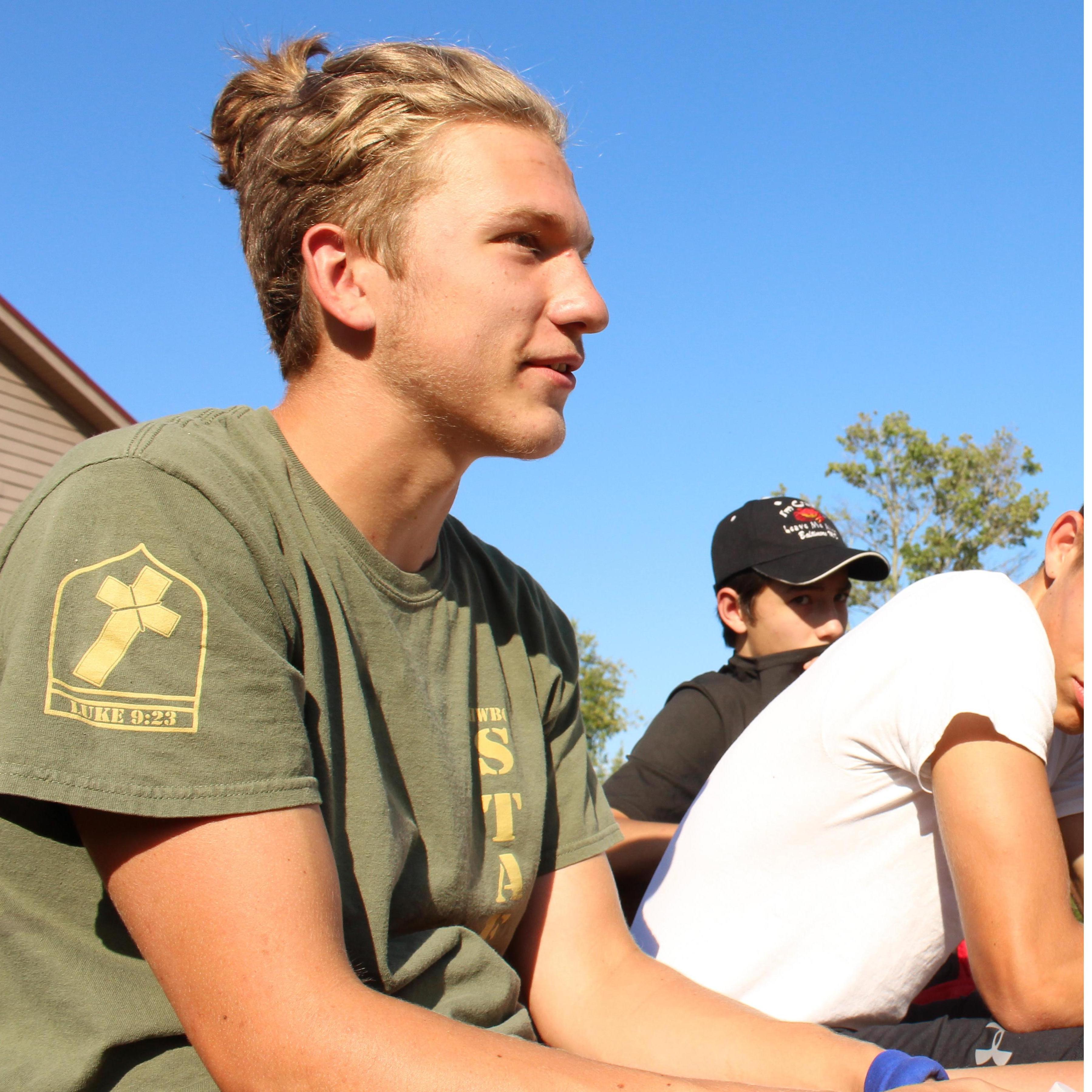Jeremy on the retreat we met on in 2016